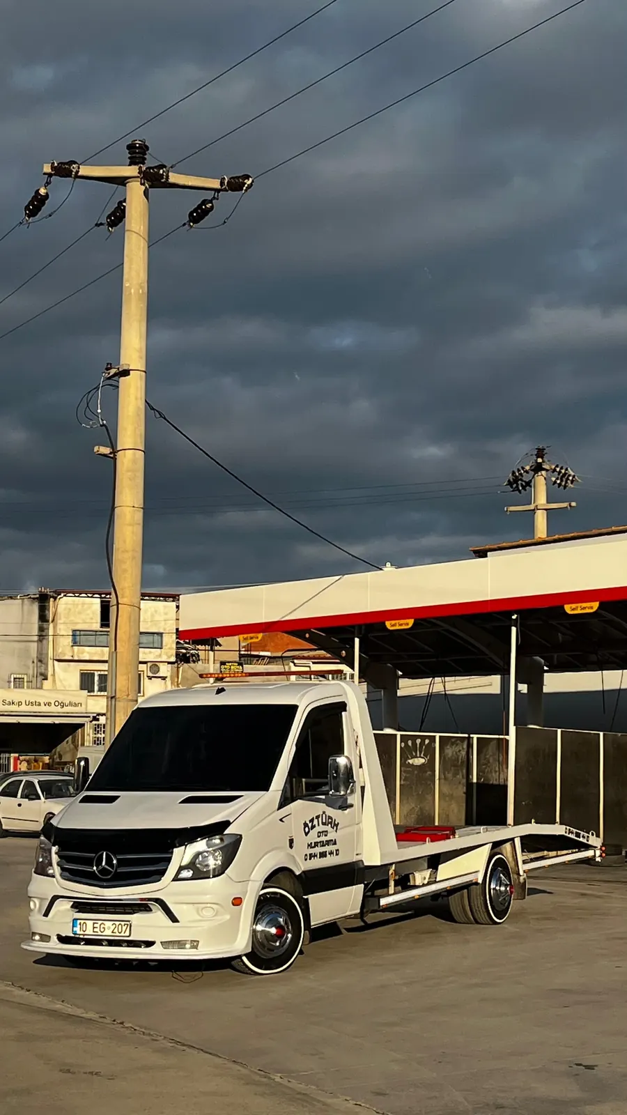 Öztürk Oto Kurtarma çekici aracı — Mercedes Sprinter